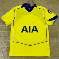 Tottenham Hotspur 2025-2026 išvykos sirgaliaus futbolo marškinėliai trumpomis rankovėmis vyriški bambuko pluošto futbolo marškinėliai S-4XL M geltona