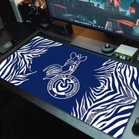 Msv Duisburg Mouse Pad Large Gaming Table Cushion Non-slip Laptop Tablet Big Mousepad XXL Mat Mini PC Playmat With Lock edge_xia 30cmx60cm(11.8x23.6inch) black