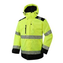 Pesso Arizona CL2 ARIZONA-L, žiemos hi-vis striukė, L, 8000mm, 5000g/m²/24h, EN ISO 20471, EN 343, geltona/juoda