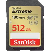 SanDisk Extreme SDSDXVV-512G-GNCIN atminties kortelė, 512GB, SDXC, UHS-I, U3, V30, 180/130MB/s, atspari