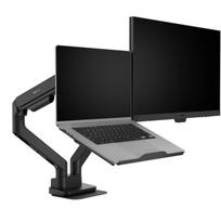 Benq ERGO AMR LTB01 5A.A3F44.LBW, nešiojamojo kompiuterio padėklas, 5kg, 75x75mm, 12-17", 130°, juodas