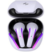 Havit TW970 TW970white, TWS belaidės į ausis įdedamos ausinės, 18ms, 16Ω, 121.5dB, 2.4GHz, BT 5.3, 10m, 6h, 24h, 400mAh