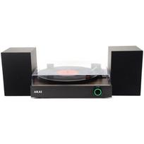 Akai ATT-200SP stereogrotuvas, 45/33/78 RPM, 2x10W, 4Ω, BT 5.4, 10m, 60dB, MP3/WMA/WAV