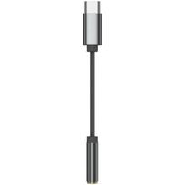 KZ AM01 USB-C garso adapteris/DAC, 160Ω, 20-20000Hz, 110dB SNR, -95dB THD, 11cm, grafitas
