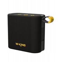 W-KING D2 D2-BLK, stereo nešiojamas garsiakalbis, 40W, Bluetooth, kortų skaitytuvas, įmontuota baterija, 3h įkrovimas