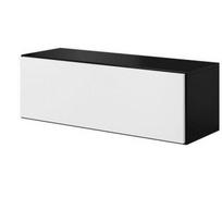 Cama Meble ROCO RO1 CZ/CZ/BI, 1120mm, 390mm, 370mm, 16mm, 1 durys, 1 lentyna, matinis, PUSH-CLICK, ant grindų