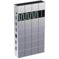 Peladn G2E-Silver dokstotė, Thunderbolt 5, 120Gb/s, 140 W, 13 prievadų, M.2 2280, 2.5G Ethernet, 8K, RGB