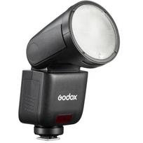 Godox V1 mid C blykstė Canon, TTL, 2W, 70m, 1.7s, 650 blyksnių, USB-C, HSS, Multi