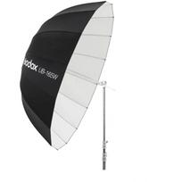 GODOX UB-165W, 165 cm, baltas, parabolinis atšvaitinis skėtis, šviesos difuzija ir minkštinimas