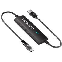 Ottocast CA450 belaidis automobilio adapteris, 900MHz, 5V=2A, USB-C, BT 5.2 BLE, Wi-Fi 2.4/5GHz, 80ms, 27W