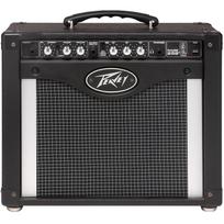 Peavey Rage 258 3583612, 25W, 2 garsiakalbiai, 1x6,35mm įėjimas, 1x6,35mm išėjimas, ausinių išvestis, juoda