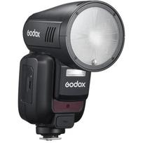 GODOX V100 C Canon blykstė, 100 Ws, TTL, 28–105 mm, 1/1–1/256, 1,7 s, 2,3" ekranas, 2 W LED, 2,4 GHz, 5/32, 100 m, 2980 mAh, 400