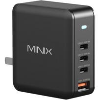 Minix NEO-P165 sieninis įkroviklis, 165W, 3xUSB-C, 1xUSB-A, GaN, PD 3.1, kompaktiškas