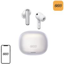 QCY MeloBuds N65 HT21WH, TWS ausinės, 60dB ANC, LDAC, BT 6.0, 45ms, IPX5, 50h, USB-C