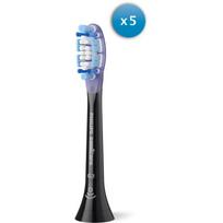 Philips Premium Gum Care HX9055/88 dantų šepetėlio galvutės, 5 vnt., minkšti šereliai, užsegimas, 62000 judesių/min