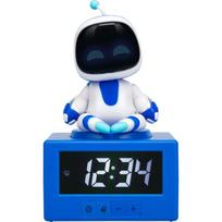 Paladone AstroBot Icon žadintuvas PP14335AB, 17cm, skaitmeninis, 3xAA, naktinė lemputė, lietimo atidėjimas