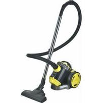 Brock BVC 8056 YT cikloninis bekontaineris dulkių siurblys, 800W, 2l, 17kPa, 78dB, HEPA, teleskopinis vamzdis, 3.8m