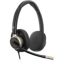 HP Poly Mission 825 ausinės C01FCAA, 20-20000Hz, 114.5dB, aktyvus triukšmo slopinimas, USB-C/A, juoda