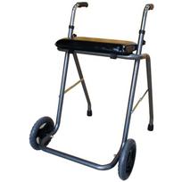 Reha Fund dviračių vaikštynė su sėdyne RF-651/CZA, juoda, 113kg, aliuminis, sulankstoma