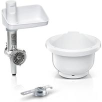 Bosch MUZS2BS priedų rinkinys, 3.8 l, 4,5 mm, mėsmalė, dubuo, MUM2