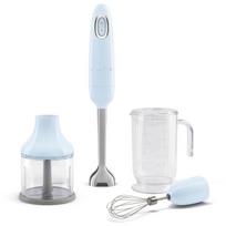 Smeg HBF03PBEU panardomasis trintuvas, 700 W, 14850 RPM, 1.4 L, nerūdijantis plienas, mėlynas, ergonomiškas, turbo, plaktuvas