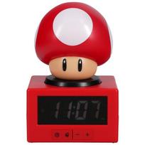 Paladone Super Mario Super Mushroom žadintuvas PP13124NN, 16cm, skaitmeninis, naktinė lemputė, 3xAA, lietimo atidėjimas