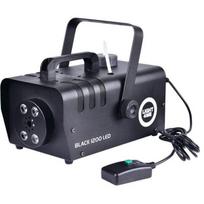 LIGHT4ME Black 1200 LED dūmų generatorius, 5907780140948, 340 m³/min, 4 min, 1 L, 4 lempos, 850 W, juodas