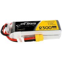 Tattu Akumuliatorius TAA23004S75X6, 2300mAh, 14,8V, 75C, 4S1P, XT60, JST-XHR