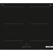 Bosch Serie 4 PVQ611BB6E indukcinė kaitlentė, 60 cm, 4 zonos, 2200W, 17 lygių, liečiamasis valdymas, laikmatis, vaikų užraktas