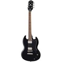 Epiphone SG Tribute Ebony E1SGTEBNH1, elektrinė gitara, 22 frets, 6 stygos, H-H, 4.3 cm, 62.86 cm, 30.48 cm, Medium Jumbo