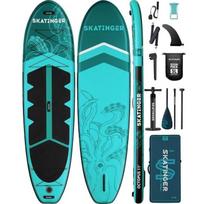 Skatinger Octopus pripučiama SUP lenta, 335x86x15 cm, 170 kg, 1 bar, irklas, siurblys, atlošas, saugos trosas, remonto lopas