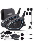 Midland BTX2 PRO S LR-TWIN motociklo ausinės, 23h, 1600m, 8 vartotojai, Bluetooth 4.2, IPX6, atsparios vandeniui, CE, FCC, IC