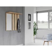 Top E Shop OPAL WIESZAK SONOMA pakabos stovas, 850mm, 820mm, 150mm, medžio drožlių plokštė, ąžuolas, 6 kabliukai