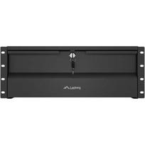 Lanberg AK-2004-B 19" spintos stalčius, 4U, 360 mm, juodas, 90 kg, plienas