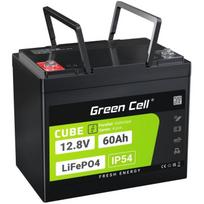Green Cell LFPGC12V60AH UPS baterija, LiFePO4, 12.8V, 60Ah, 768Wh, 90A, IP54, 10m