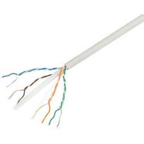 Lanberg LAN kabelis UTP Cat.6 LCU6L-11CU-0305-S, 305m, 23AWG, 250MHz, RJ-45, vientisas, LSZH, Dca, pilkas