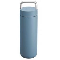 Fellow Carter Carry Travel termosas puodelis 591 ml, 258 mm, mėlynas, keraminis vidus, be BPA, nesandarus, 12h karšta/24h šalta
