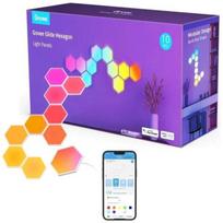 Govee Glide Hexa Light Panels H6061 B6061301, 10 vnt., LED, 36W, 24V, 100-240V, 50/60Hz, Wi-Fi/Bluetooth, daugiaspalvis, išmanusis