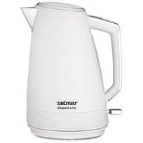 Zelmer ZCK7956E Elegant Line elektrinis virdulys, 1.7L, 2200W, baltas, nerūdijantis plienas, 360° pagrindas
