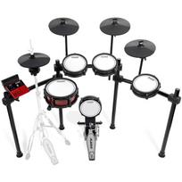 Alesis NITRO Ultimate elektroninis būgnų komplektas L0090159, 36 komplektai, LCD ekranas, Bluetooth 5.0, 10m, USB-B