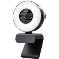 EMEET SmartCam S600L internetinė kamera E3153, 4K UHD, 1/2" CMOS, F/1.8, 73°, 2 mikrofonai, 2m USB-C, LED žiedas