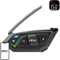 EJEAS MS8-SE motociklo interkomas, Mesh 3.0, 1000m atstumas, 1200mAh baterija, IP67, CVC triukšmo slopinimas, Bluetooth 5.1