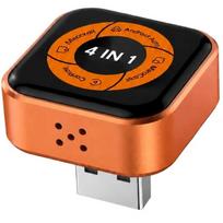 Carlinkit MiniUltra6 belaidis adapteris CarPlay ir Android Auto, 4-in-1, AirPlay, Miracast, BT 5.4, Wi-Fi 2.4/5 GHz, USB-A/C