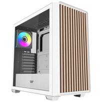 Darkflash DS900WD ATX kompiuterio korpusas, baltas, 4 ventiliatoriai, 470x218x454mm, 0.5mm SPCC, USB 3.0 x1, USB 2.0 x2, HD Audio