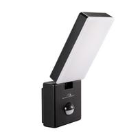 Maclean MCE516 B LED šviestuvas su PIR judesio jutikliu 10W 800lm IP65 juodas