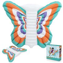 Pripučiamas vandens čiužinys Bestway 43963 Boho Butterfly Drugelis, 193 x 176 cm