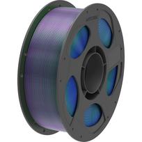 Anycubic PLA Silk 3D spausdintuvo siūlas 1,75 mm 1 kg, mėlynas-žalias-violetinis