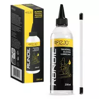 Silikoninis bėgimo takelių tepalas 4FIZJO Runoil 250 ml su aplikatoriumi
