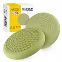 Sensorinis balansavimo diskas vaikams 4FIZJO SensoKID 18,5 cm, žalias