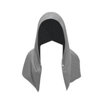 Quick Dry Cooling Hoodie Towel Solid Color UV Protection Breathable Sweat Absorbent Sports šviesiai pilka spalva